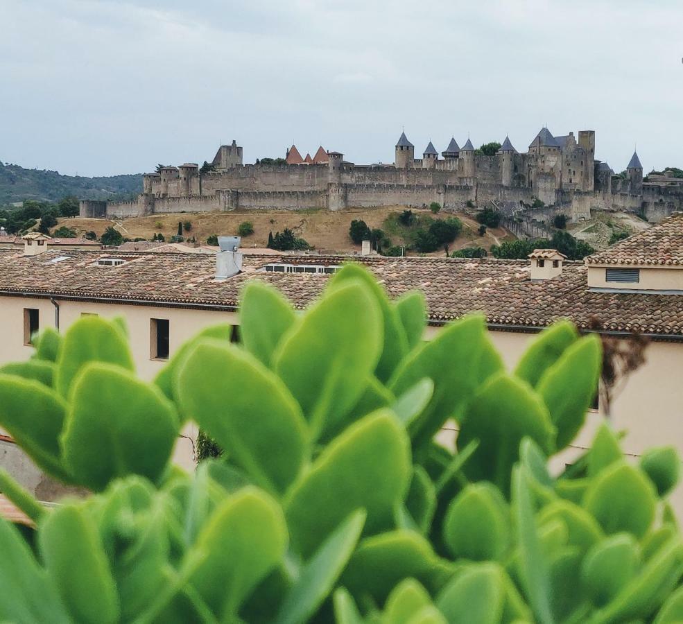 Appartement L'Oliveraie - La Cite Plein Les Yeux Carcassonne Luaran gambar